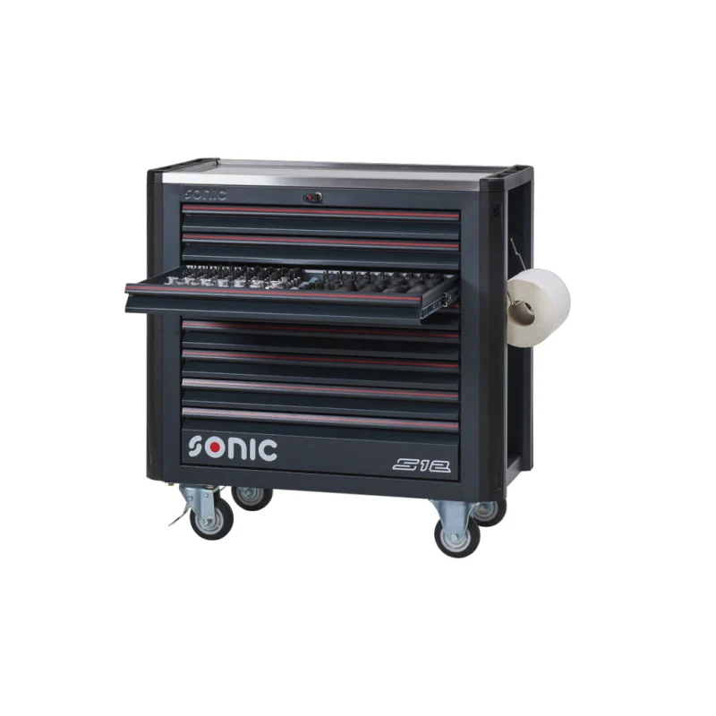 Sonic Werkstattwagen NEXT S12 gefüllt 400 teilig