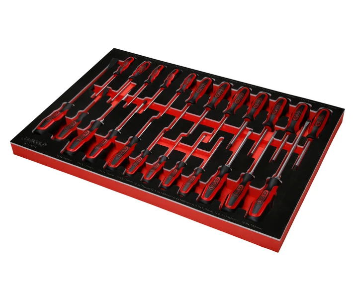 KS Tools Performanceplus Werkstattwagen-Satz P10 mit 180 Werkzeugen für 4 Schubladen