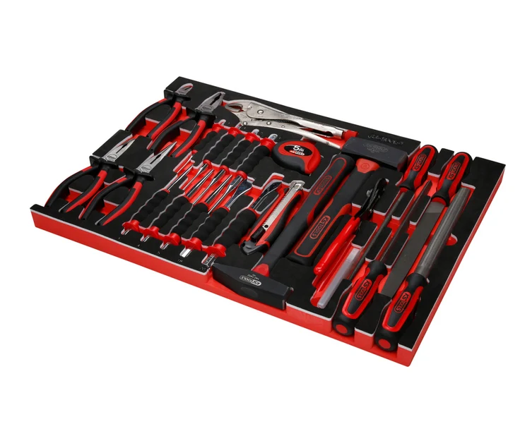 KS Tools Performanceplus Werkstattwagen-Satz P10 mit 180 Werkzeugen für 4 Schubladen