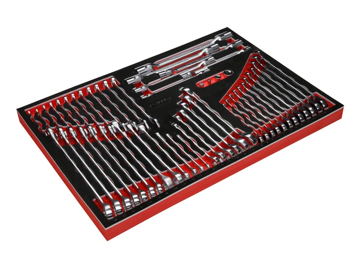 KS Tools Performanceplus Werkstattwagen-Satz P10 mit 370 Werkzeugen für 6 Schubladen