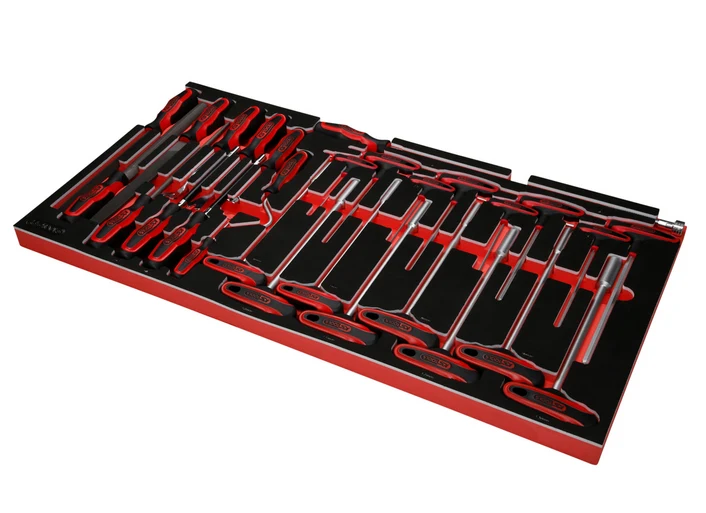 KS Tools Performanceplus Werkstattwagen-Satz P25 mit 660 Werkzeugen für 8 Schubladen