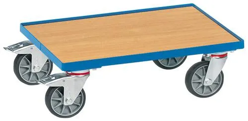 Euro box roller FETRA, 13581 250kg 605x405mm wood fetra