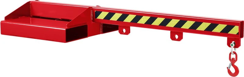 Load Arm NEUTRAL, Type RLA-5 1500 5000kg non-height-adjustable max. 1500mm RAL 3000 flame red