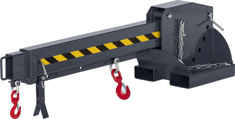 Crane arm NEUTRAL, type RKT-3, 6-fold extendable, 3000 kg, 5-fold adjustable, 2260-3760, RAL 7016, anthracite grey