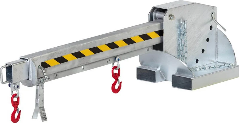 Crane arm NEUTRAL, Type RKT-8 6-fold extendable 8000kg 5-fold adjustable 2260-3760 galvanized