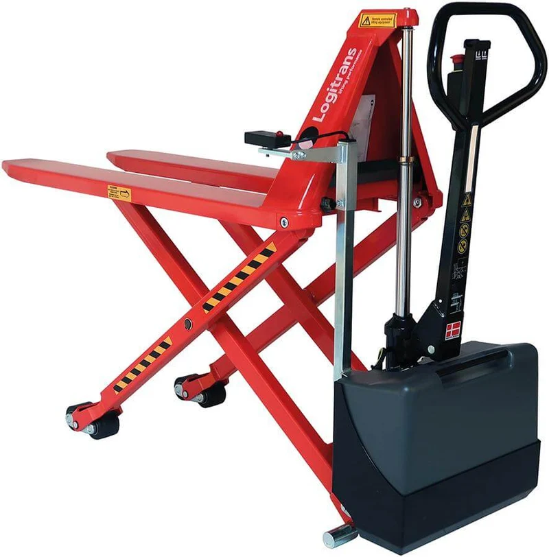 Position control NEUTRAL, electric scissor lift truck