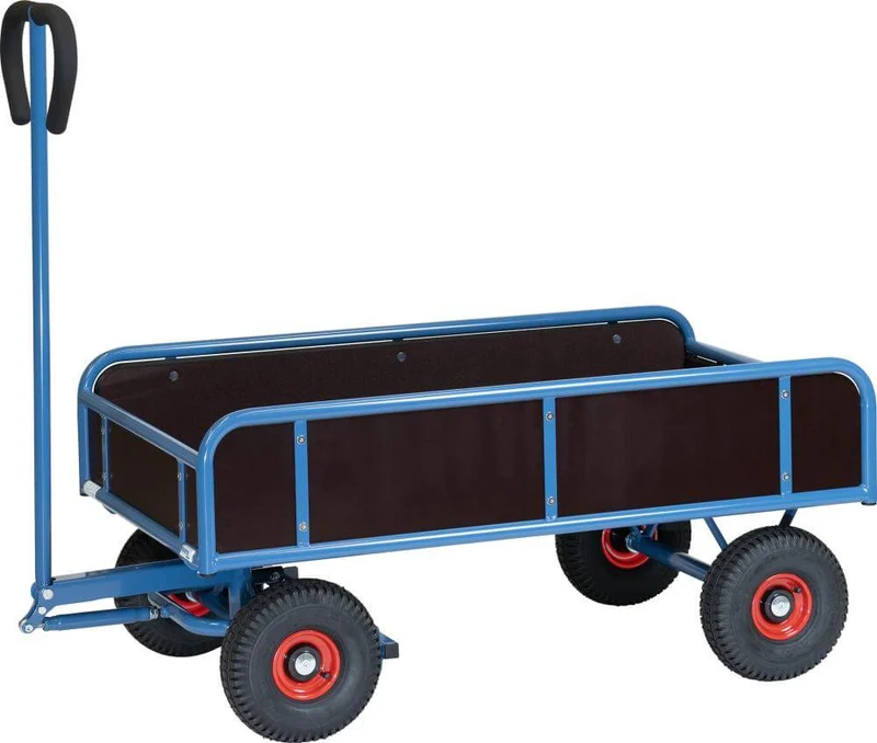 Handcart FETRA, 4124 400kg 1145x645mm with 4 walls fetra