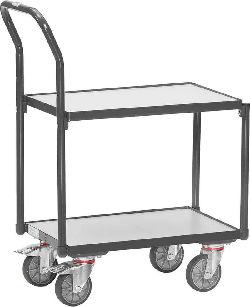 ESD trolley FETRA, with tubular push handle