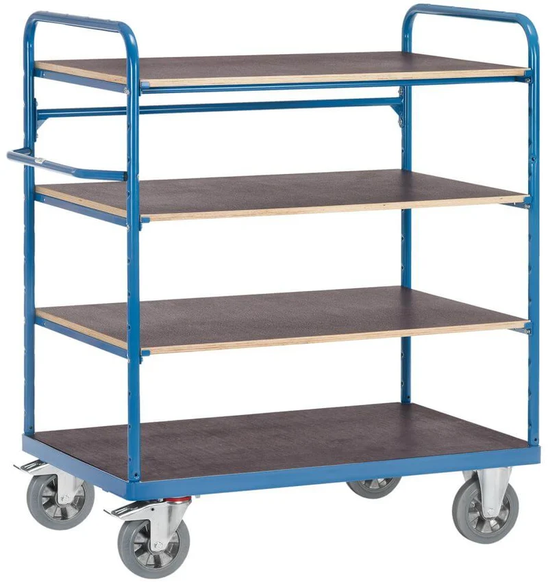 Tiered trolley FETRA, 18303 1200kg 4B. 1200x800mm fetra