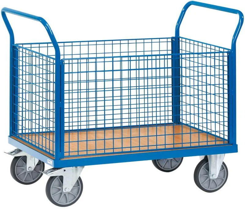 Four-sided trolley FETRA, wire 850x500 mm 400 kg fetra