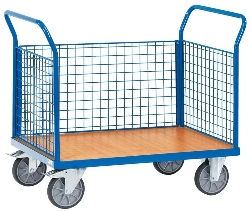 Three-sided trolley FETRA, wire 1000x700 mm 500 kg fetra