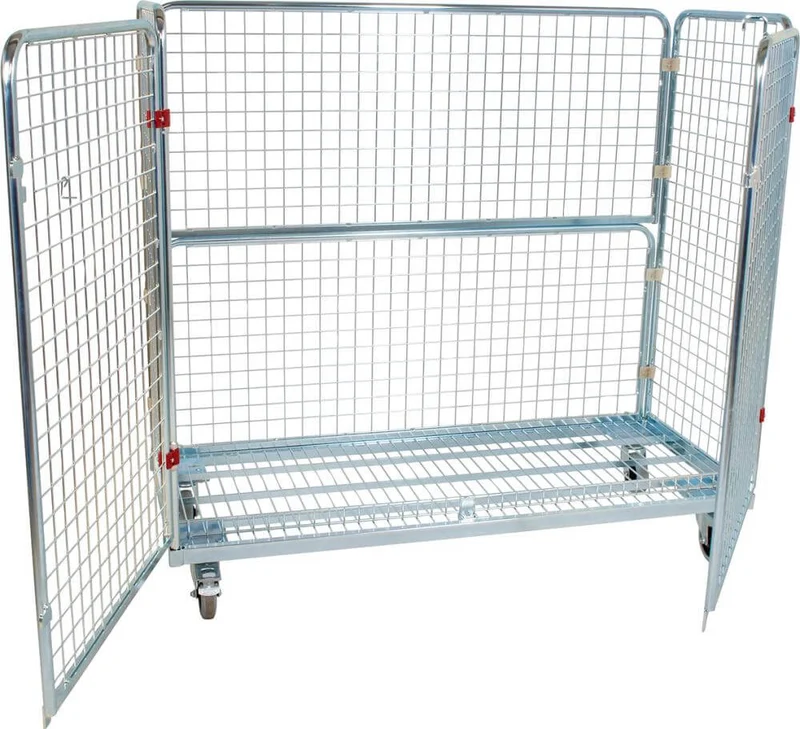 Steel roll container NEUTRAL, 620x1500 1400mm 2SW