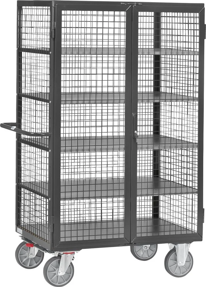 Box van FETRA, 5392 grey 1000x680mm grid bars