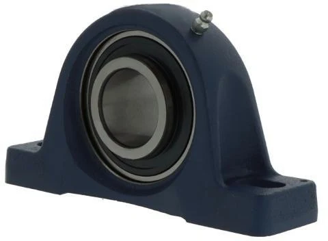 SKF Stehlager-Gehäuseeinheit SY50 TR 50 mm mit Gewindestiften, Grauguss