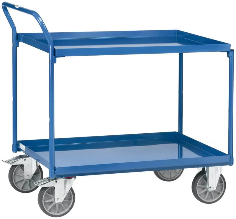 Table trolley FETRA, 4920 400kg 2 tubs 850x500mm fetra