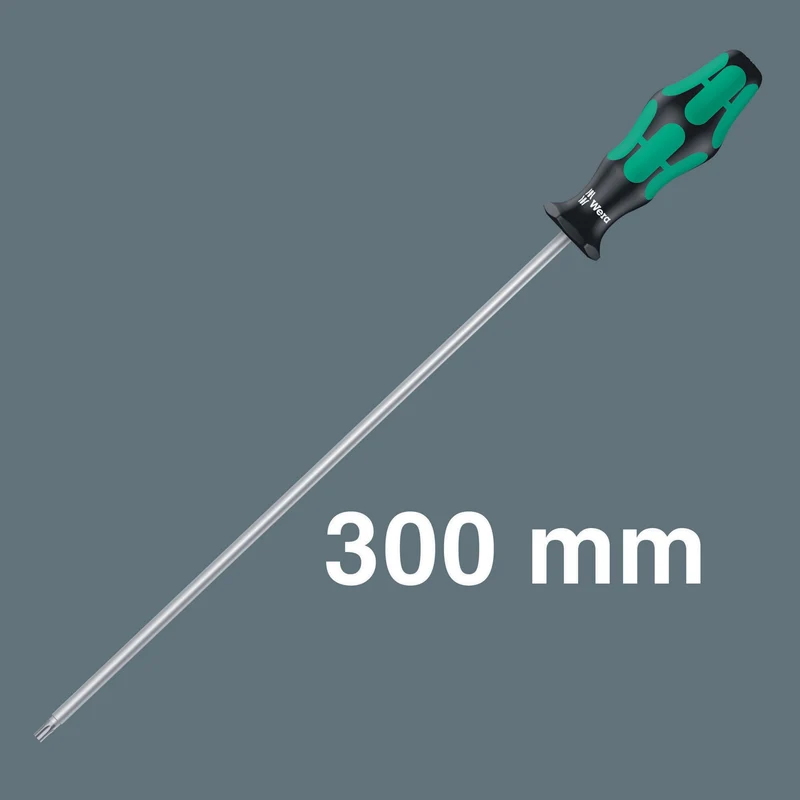 Wera Schraubendrehersatz 367/4 HF 6-teilig TORX mit Haltefunktion und 300 mm Klinge