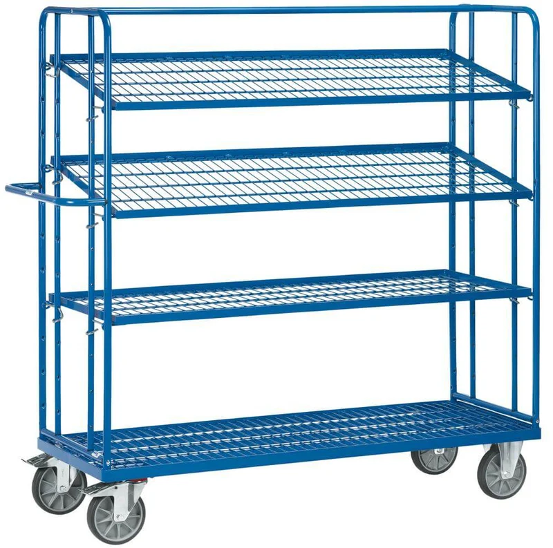 Tiered trolley FETRA, 4495 400kg 4 GiBo 1250x610mm fetra