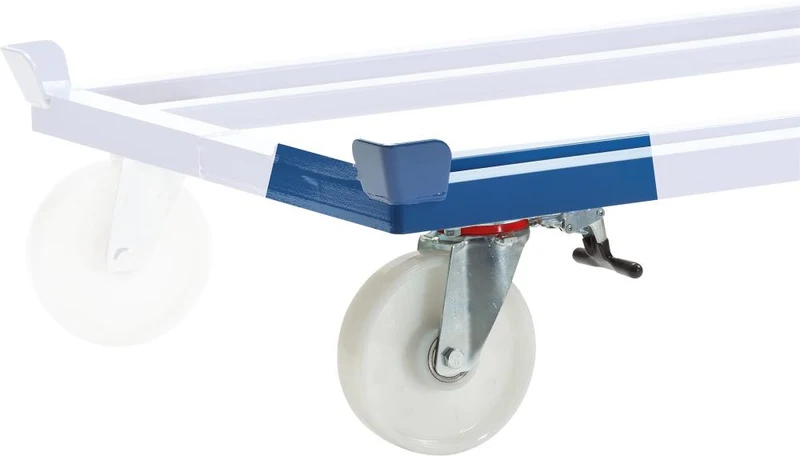 Additional charge FETRA, 1 swivel castor with directional lock