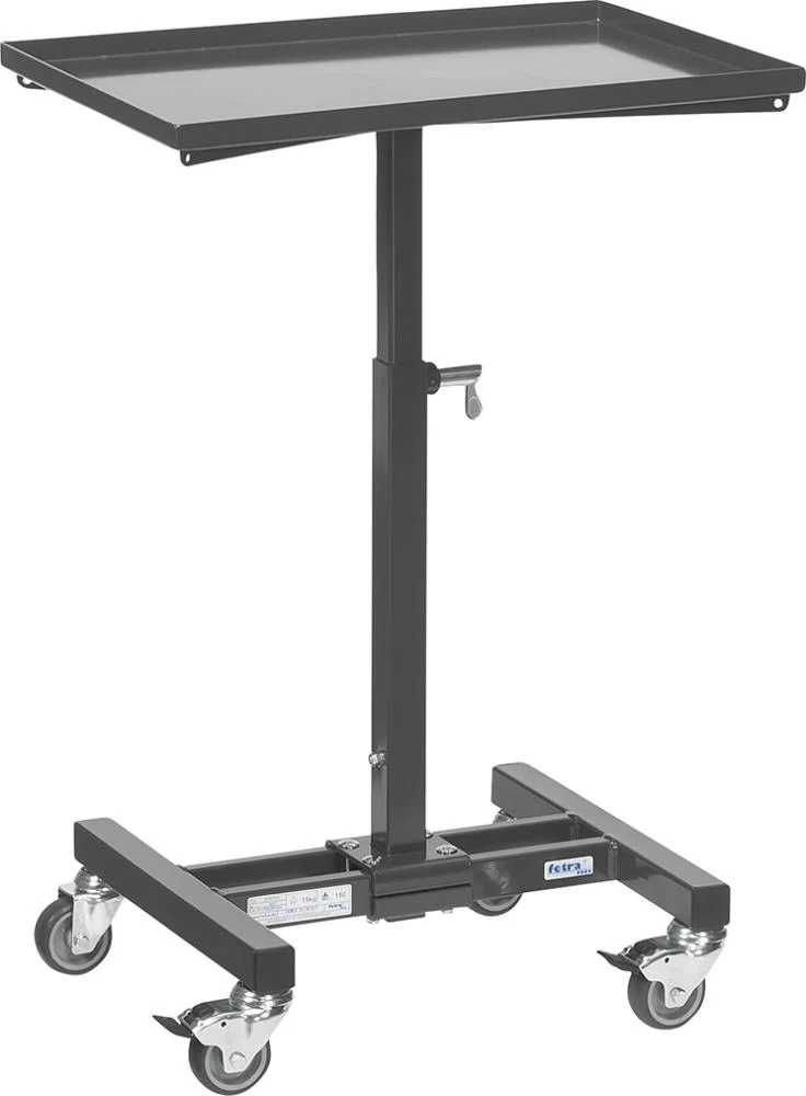 Material stand FETRA, gray 720-970 mm 150 kg