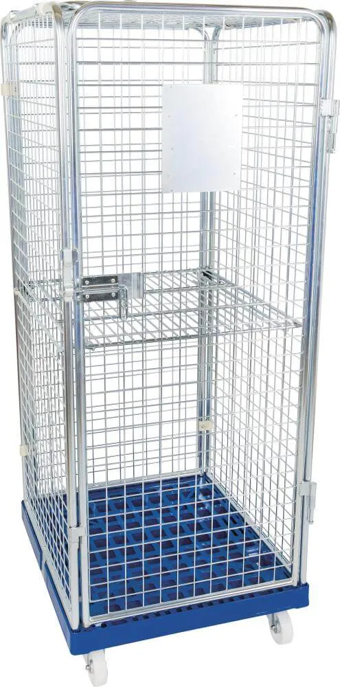 Roll container NEUTRAL, lockable 724x815x1600 mm