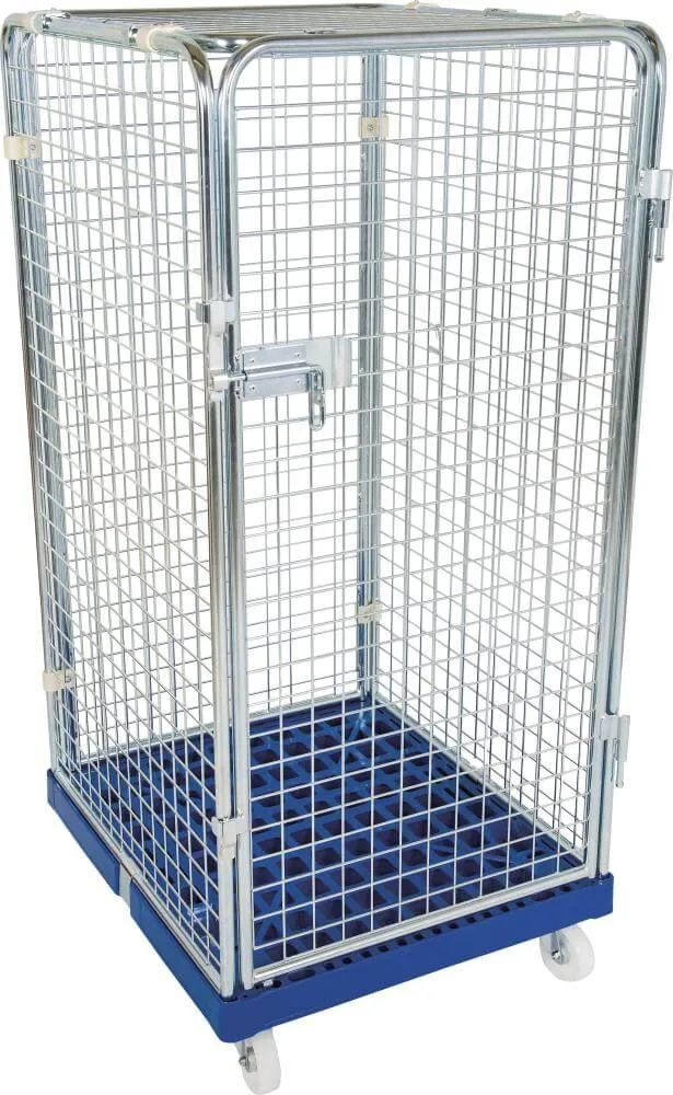 Roll container NEUTRAL, lockable 720x815x1350 mm