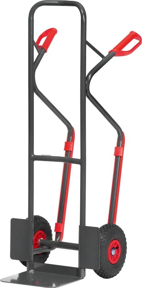 FETRA tubular steel truck, W1330L7016300kg, swivel, 250x320, pneumatic