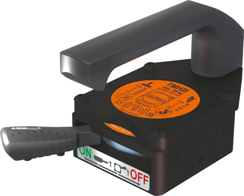 NEUTRAL lifting magnet, TMH 50, max. load capacity 50 kg, W80 x D126 x H100 mm