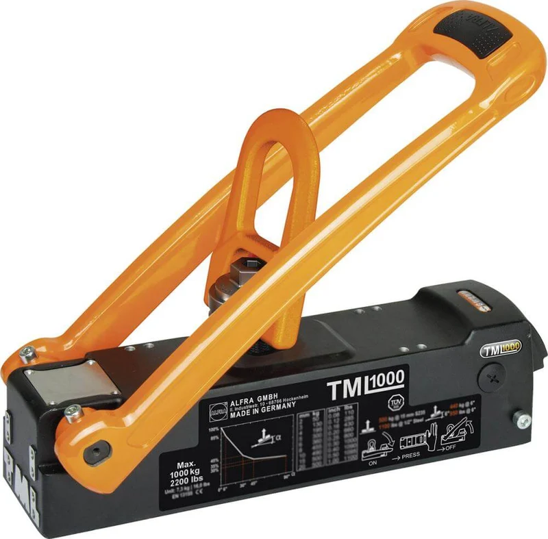 Lifting Magnet NEUTRAL, TML 1000 max. Load Capacity 1000kg B118xT470xH335 mm