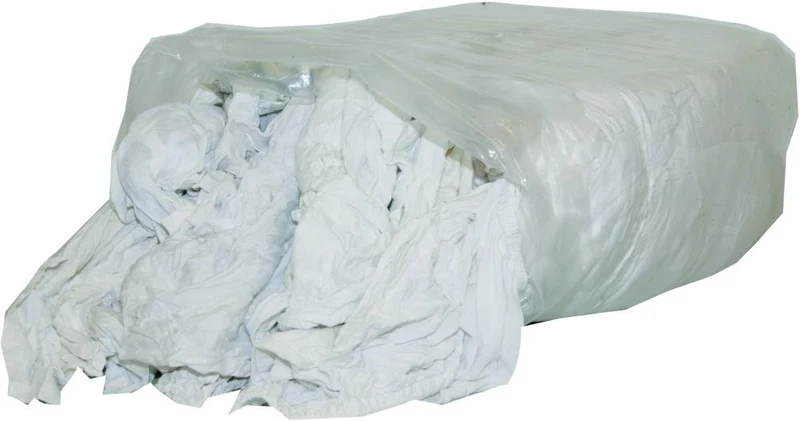 Jersey cleaning rags NEUTRAL, white 10kg TW