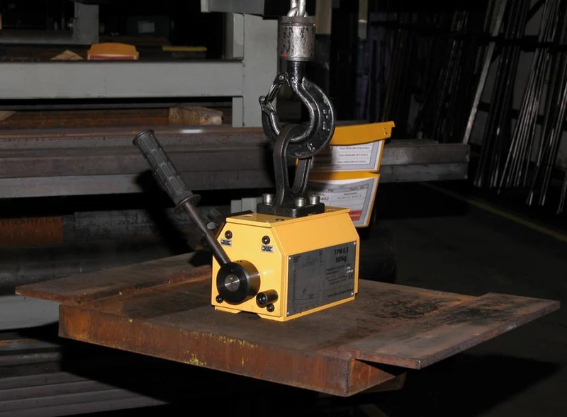 Permanent Lifting Magnet YALE, TPM 0,5 Load Capacity max. 500 kg Flat Material