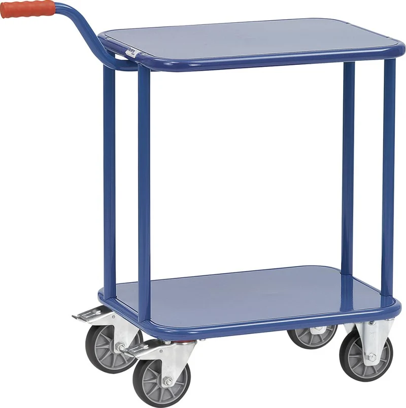 FETRA handle roller, steel, 2 loading areas, 600x450mm