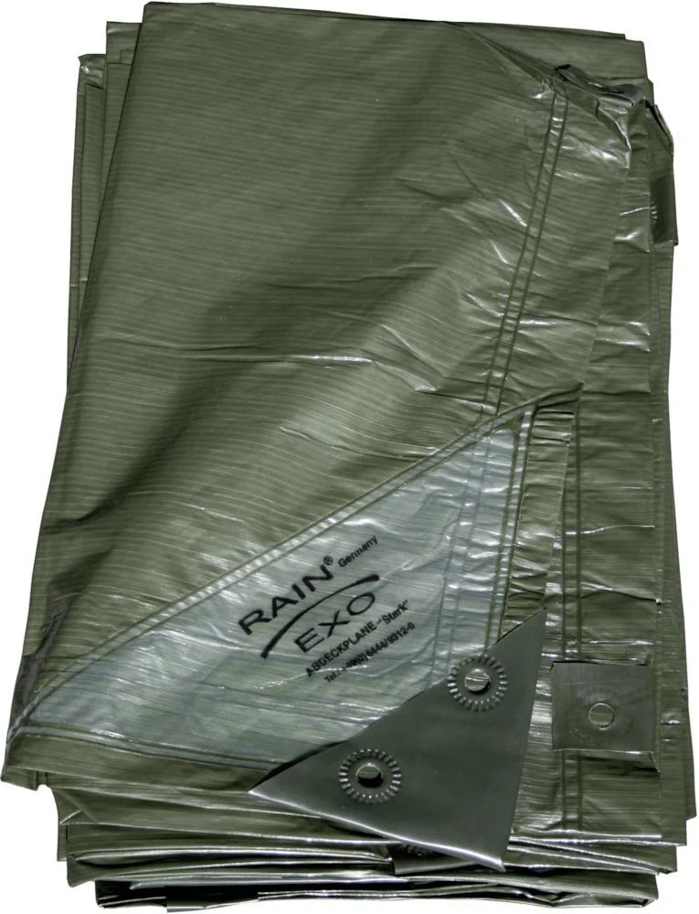 Rainexo NEUTRAL, - Green tarpaulin, 90g/sqm, 2x3m