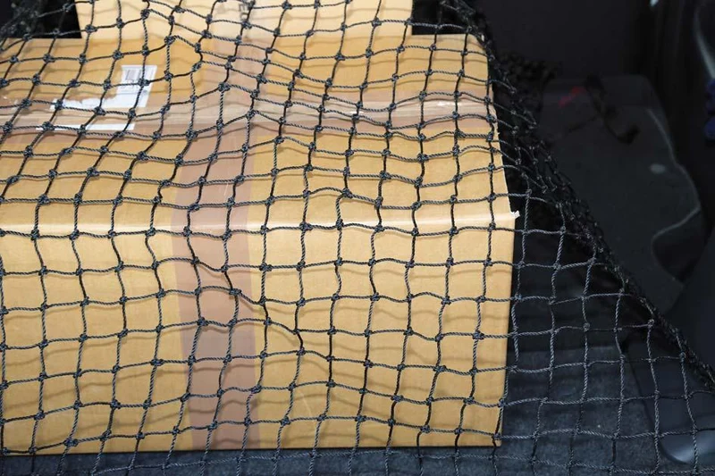 Cover net NEUTRAL, 1,3x1,6 m black with 4 straps 2 m